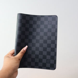 Louis Vuitton Desk Agenda Damier Graphite Canvas PRELOVED